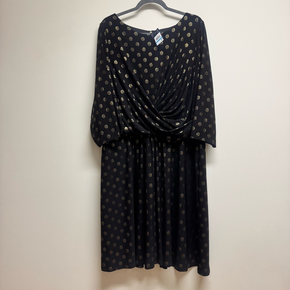NWT Tommy Hilfiger 3/4 Sleeve 20W Dress